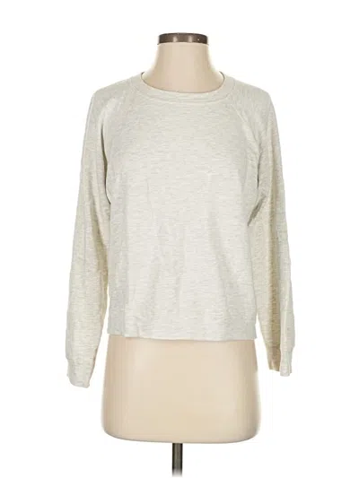 Pre-owned Monrow Sweatshirt In Gray