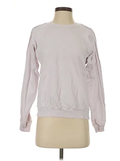 Pre-owned Monrow Sweatshirt In Pink