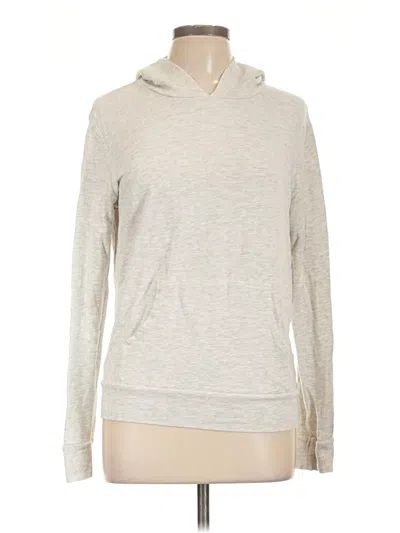 Pre-owned Monrow Sweatshirt In Silver