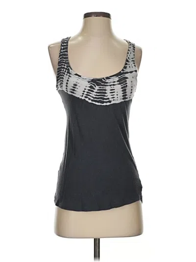 Pre-owned Monrow Tank Top Gray Strapless Neckline Tops