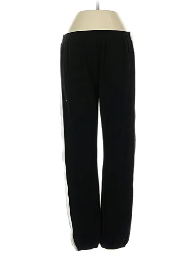 Pre-owned Monrow Track Pants In Black