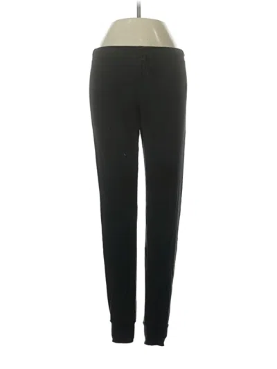 Pre-owned Monrow Track Pants In Black