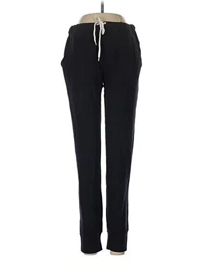 Pre-owned Monrow Track Pants In Black