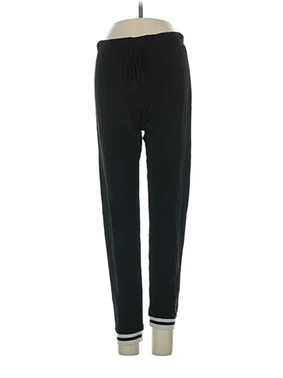 Pre-owned Monrow Track Pants In Black