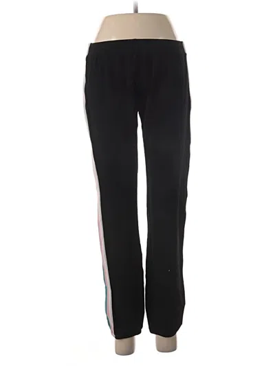 Pre-owned Monrow Track Pants In Black