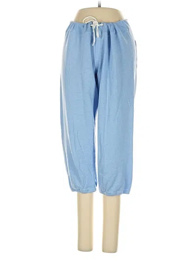 Pre-owned Monrow Track Pants In Blue