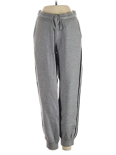 Pre-owned Monrow Track Pants In Gray