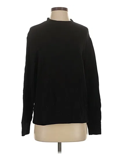 Pre-owned Monrow Turtleneck Sweater In Black