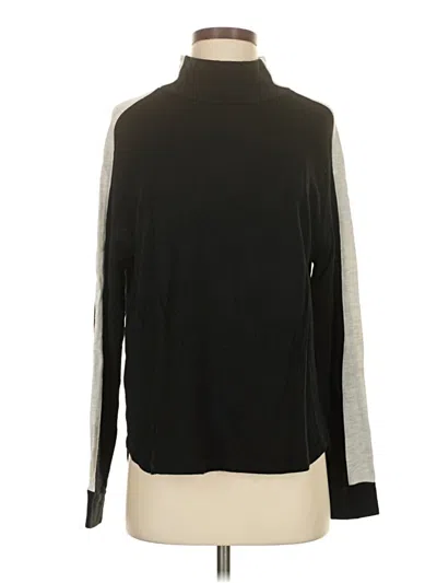 Pre-owned Monrow Turtleneck Sweater In Black