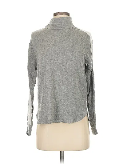 Pre-owned Monrow Turtleneck Sweater In Gray
