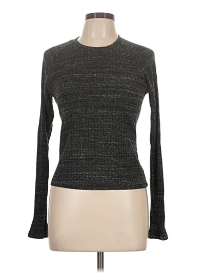 Pre-owned Monrow Turtleneck Sweater In Gray