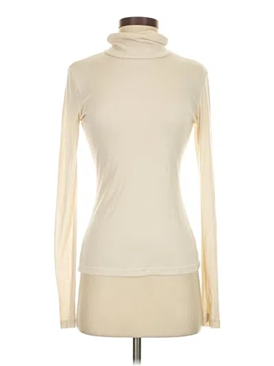 Pre-owned Monrow Turtleneck Sweater In Ivory