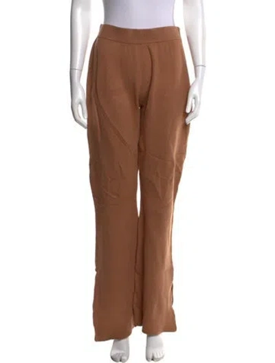 Pre-owned Monrow Wide Leg Pants In Neutral