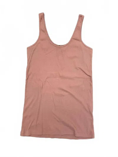 Monrow Women's Classic Layer Tank In Blush In Pink