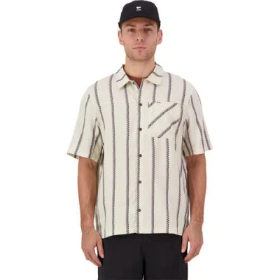 Mons Royale At Merino Short-sleeve Shirt In Neutral