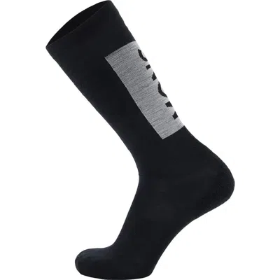 Mons Royale Atlas Merino Snow Sock In Black