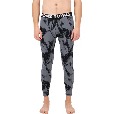 Mons Royale Cascade Legging In Gray