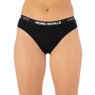 Mons Royale Folo Merino Brief In Black