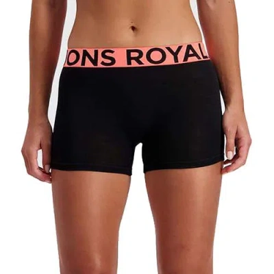 Mons Royale Hannah Hot Pant Underwear In Black