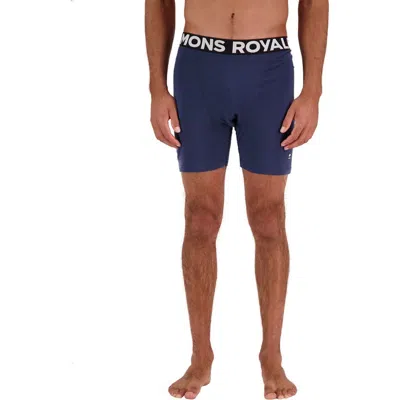 Mons Royale Hold 'em Boxer Brief In Blue