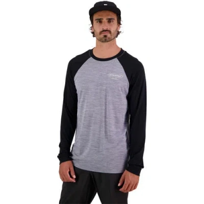 Mons Royale Icon Raglan Top In Black