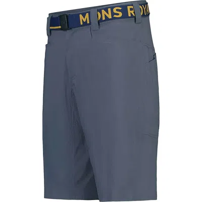 Mons Royale Mens Nomad Shorts - Dark Denim In Blue