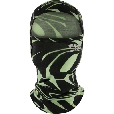 Mons Royale Santa Rosa Merino Balaclava In Green