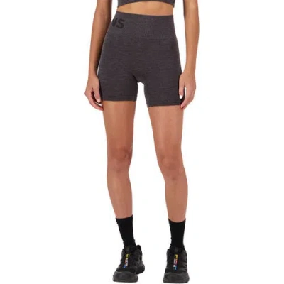 Mons Royale Solace Merino Seamless Short In Black