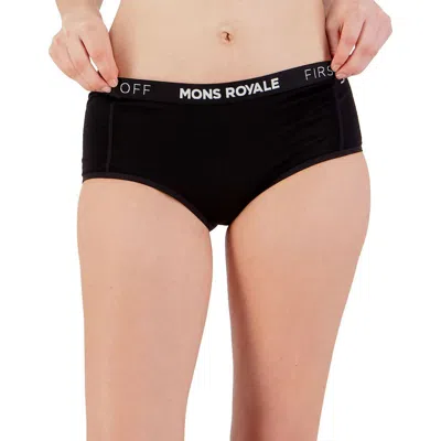 Mons Royale Sylvia Boyleg Underwear In Black