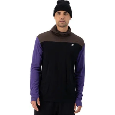 Mons Royale Yotei Powder Hoodie In Purple