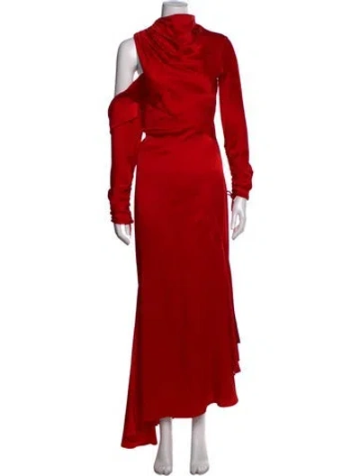 Pre-owned Monse 2017 Long Dress In Red