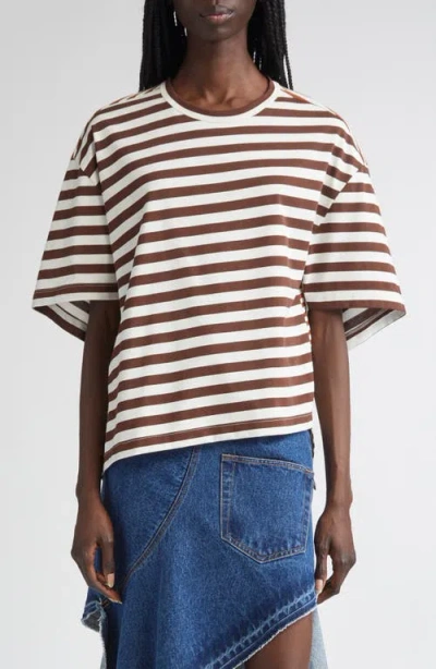 Monse Asymmetric Twisted T-shirt