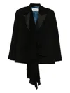 Monse Cascade Blazer In Black