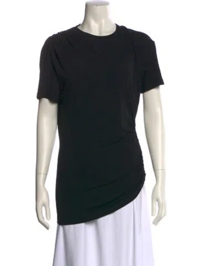 Pre-owned Monse Crew Neck Short Sleeve T-shirt In Black
