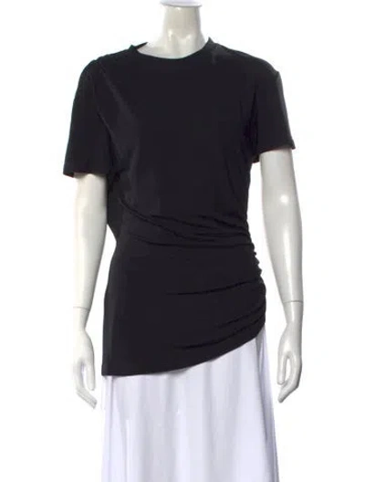 Pre-owned Monse Crew Neck Short Sleeve T-shirt In Black