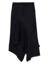 Monse Deconstructed Cascade Skirt