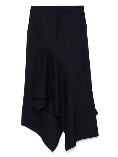 Monse Deconstructed Cascade Skirt