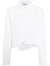 Monse Deconstructed Poplin Shirt In Neutrals