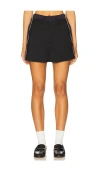 Monse Deconstructed Suiting Short In Black