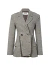Monse Deconstructed-lapel Double-breasted Jacket In Gray