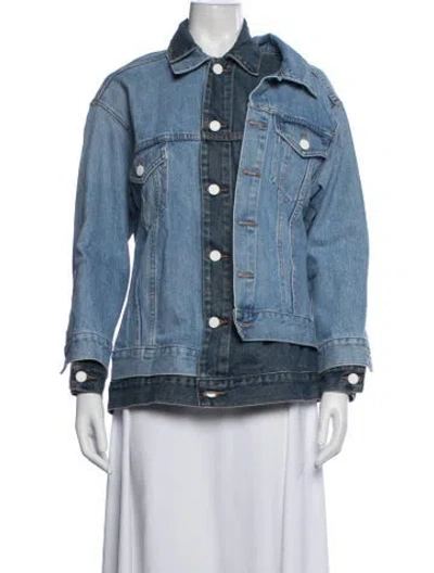 Pre-owned Monse Denim Jacket In Blue