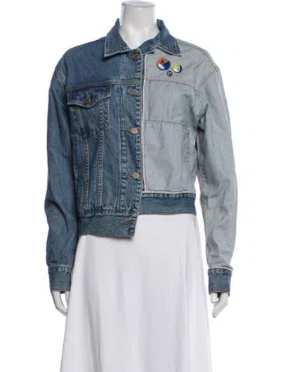 Pre-owned Monse Denim Jacket In Blue