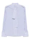 Monse Epaulette Buttoned Shirt In Blue
