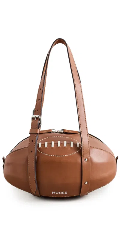 Monse Football Bag Brown