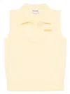 Monse Knitted Polo Top