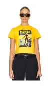 Monse Lady Graphic Tee In Yellow
