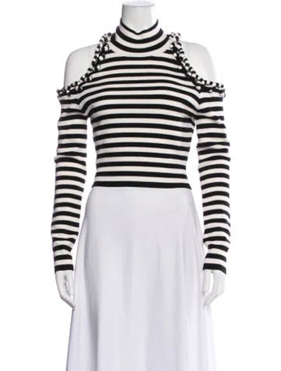 Pre-owned Monse Merino Wool Striped Sweater W/ Tags In Neutral