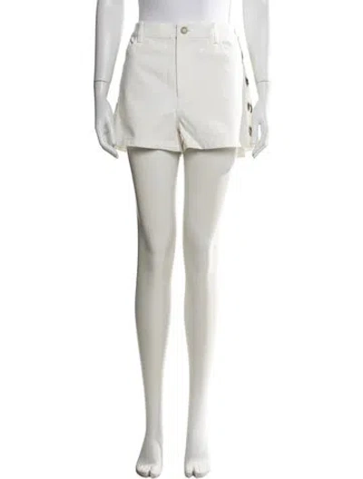 Pre-owned Monse Mini Shorts In White