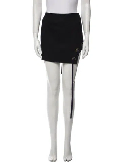 Pre-owned Monse Mini Skirt In Blue