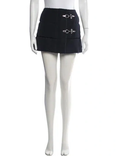 Pre-owned Monse Mini Skirt In White